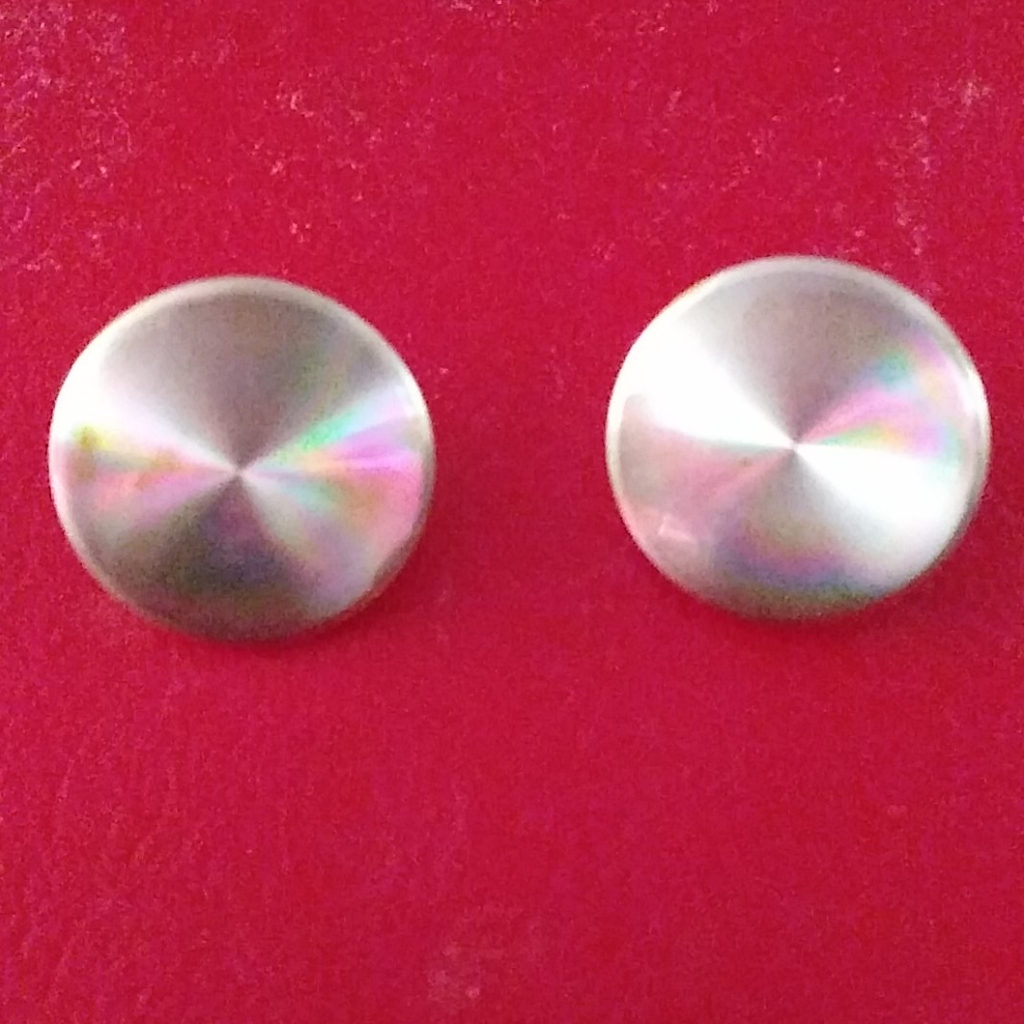 Differaction Clip Earrings